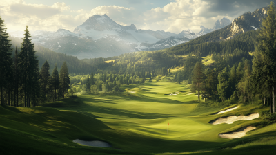 Golf Course Panorama