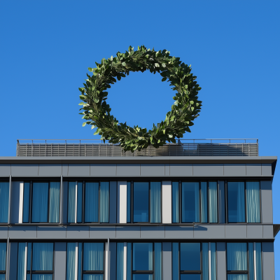 Giant Laurel Wreath