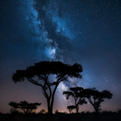 Starry Night Sky