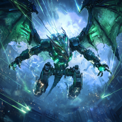 Doom Bot Transformer Dragon