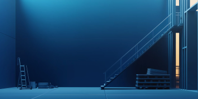Minimalistic Navy Blue Background