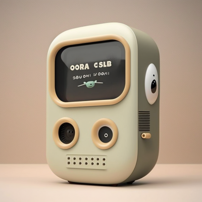 Retro Futuristic AI Assistant