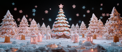 Magical Gingerbread Forest