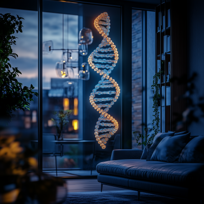 Floating DNA in Sci-fi