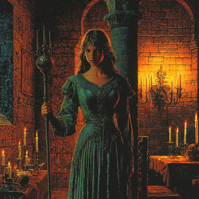 Mysterious Sorceress