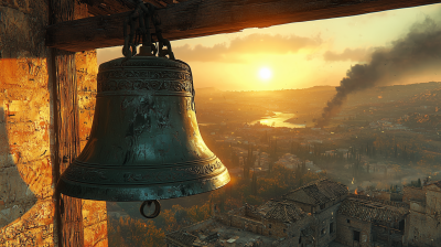Weathered Church Bell