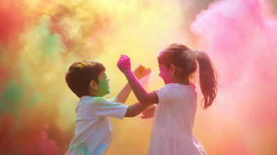 Holi Festival Joy