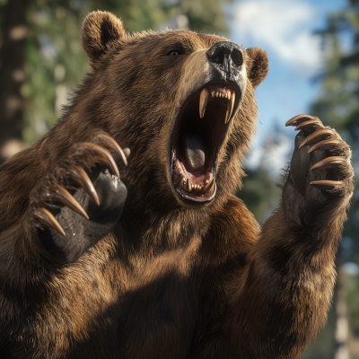 Fierce Bear Growl