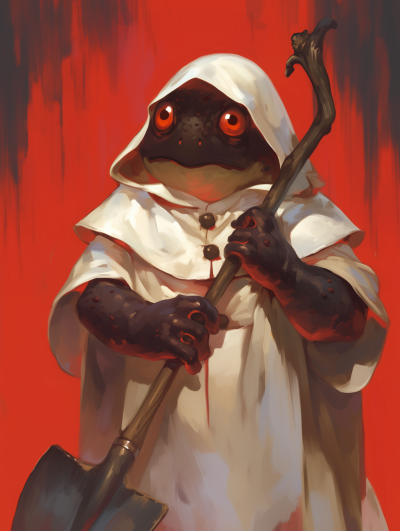 Toad Cleric Portrait