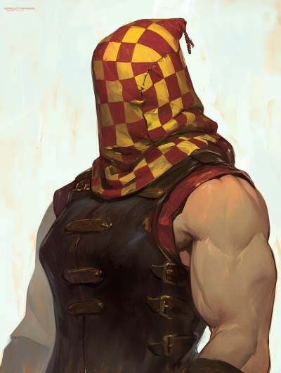 Medieval Executioner Portrait