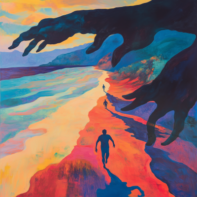 Surreal Dream in Fauvism Style