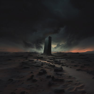 Decaying Cyclopean Monolith