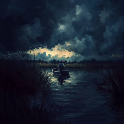 Fishing on a Cloudy Day