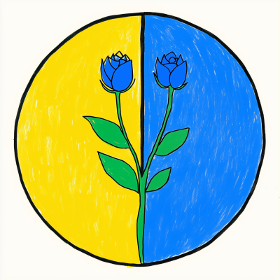 Cheerful Circle Illustration