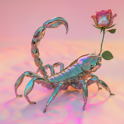 Surreal Scorpion Art