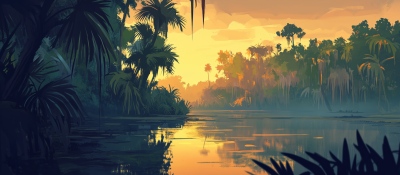 Early Morning in the Everglades