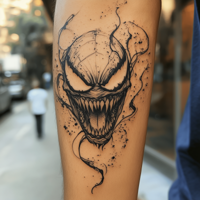 Blackwork Tattoo Design