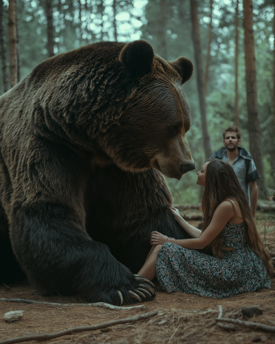 Bear Massage Moment