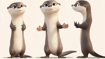 Otter Poses