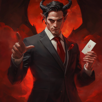 Tiefling Businessman