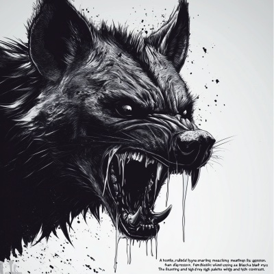Menacing Hyena