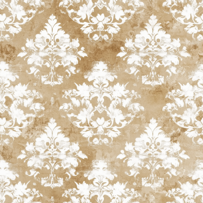 Vintage Damask Scrapbook Paper