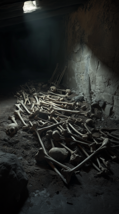Eerie Bone Pile
