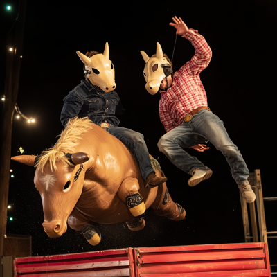 Cowboys on Mechanical Bull
