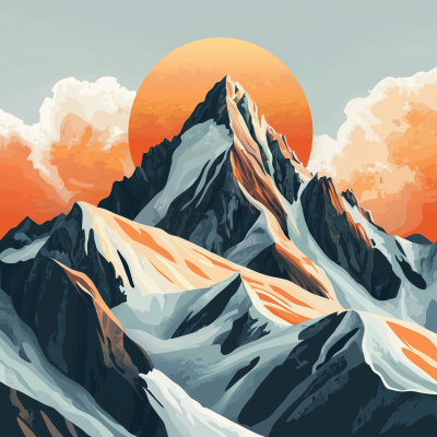 Mountain Illustration