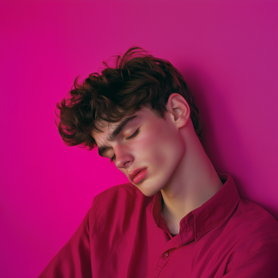 Sad Young Man