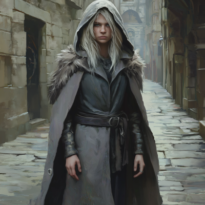 Female Warlock Portrait