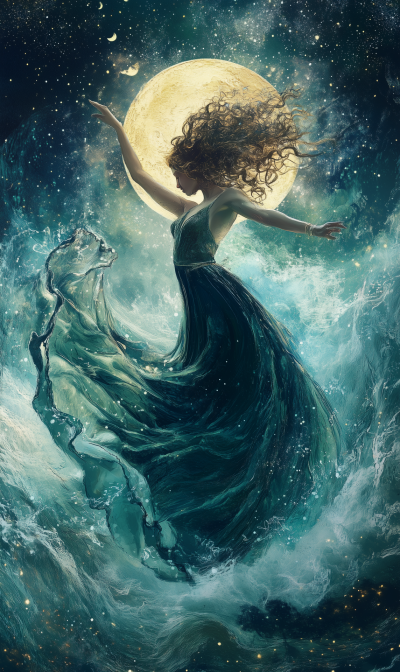 Mystical Pisces Poster