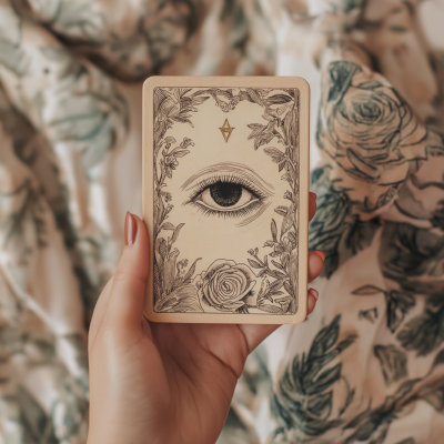 Delicate Hand with Vintage