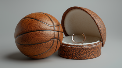 Stylish Basketball Jewelry Box