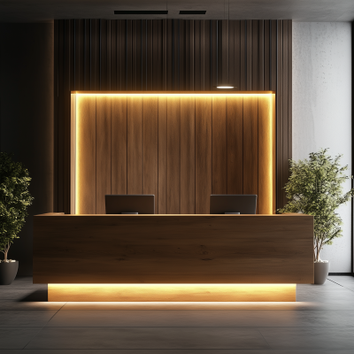 Modern Gym Reception