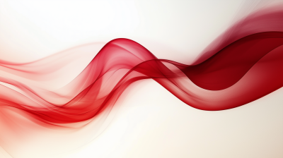 Red Digital Wave