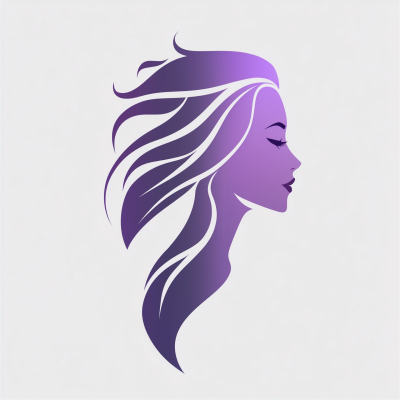 Purple Woman Logo