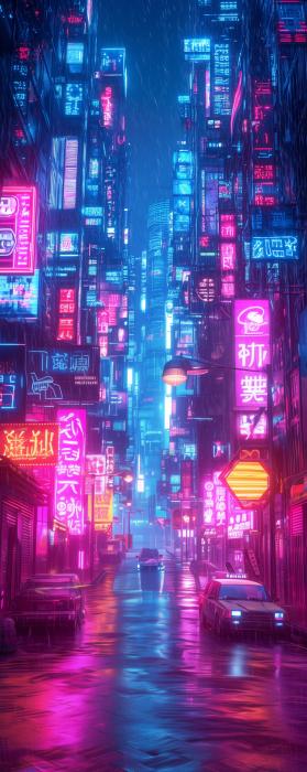 Cyberpunk Cityscape