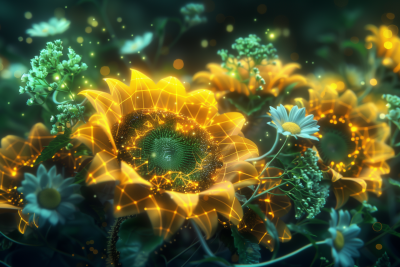 Digital Floral Garden