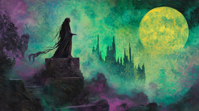 Dark Fantasy Sorceress