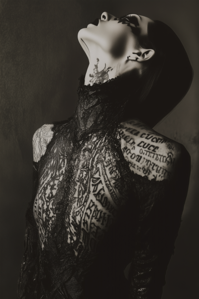 Gothic Witch Elf Woman
