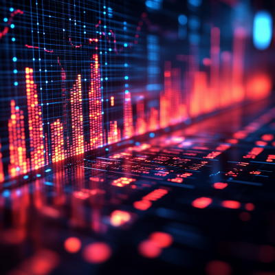 Stock Market Trading Chart