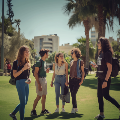 Fashionable University Students