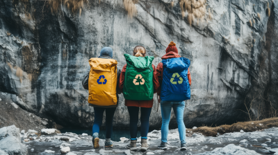 Sustainable Travelers’ Backpacks