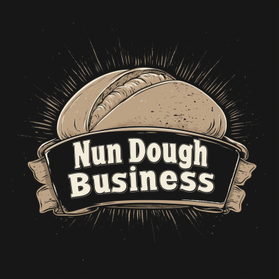 Nun Dough Business Logo