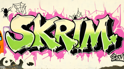 SKRIM Wildstyle Graffiti