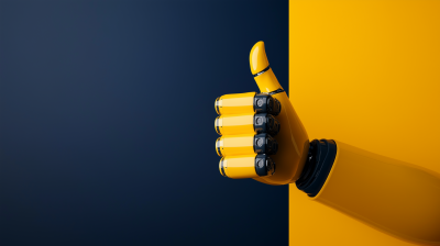 Yellow Robot Arm Thumbs Up
