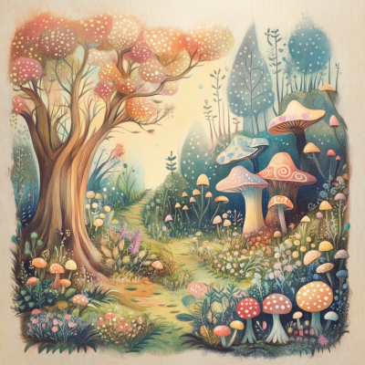 Enchanted Forest Illustration