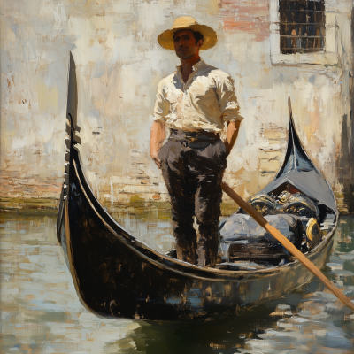 Gondolier Portrait