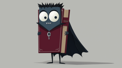 Cartoon Dracula Character